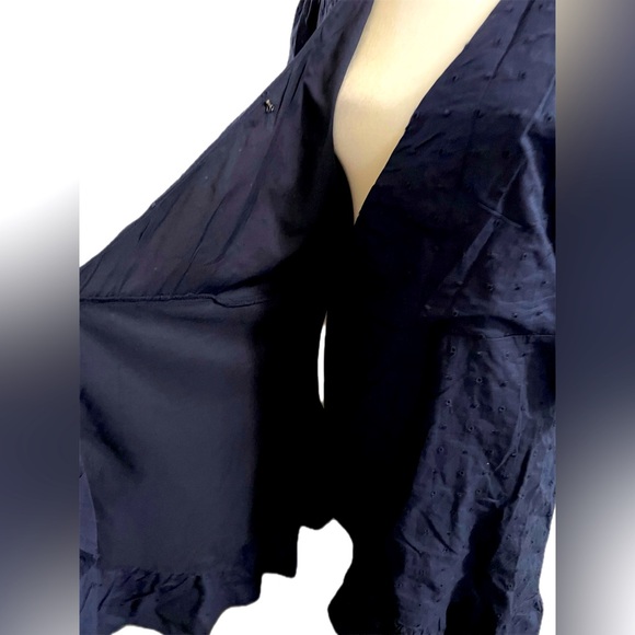 G1 NWT GAP WRAP DRESS SIZE S IN NAVY. - Picture 4 of 15